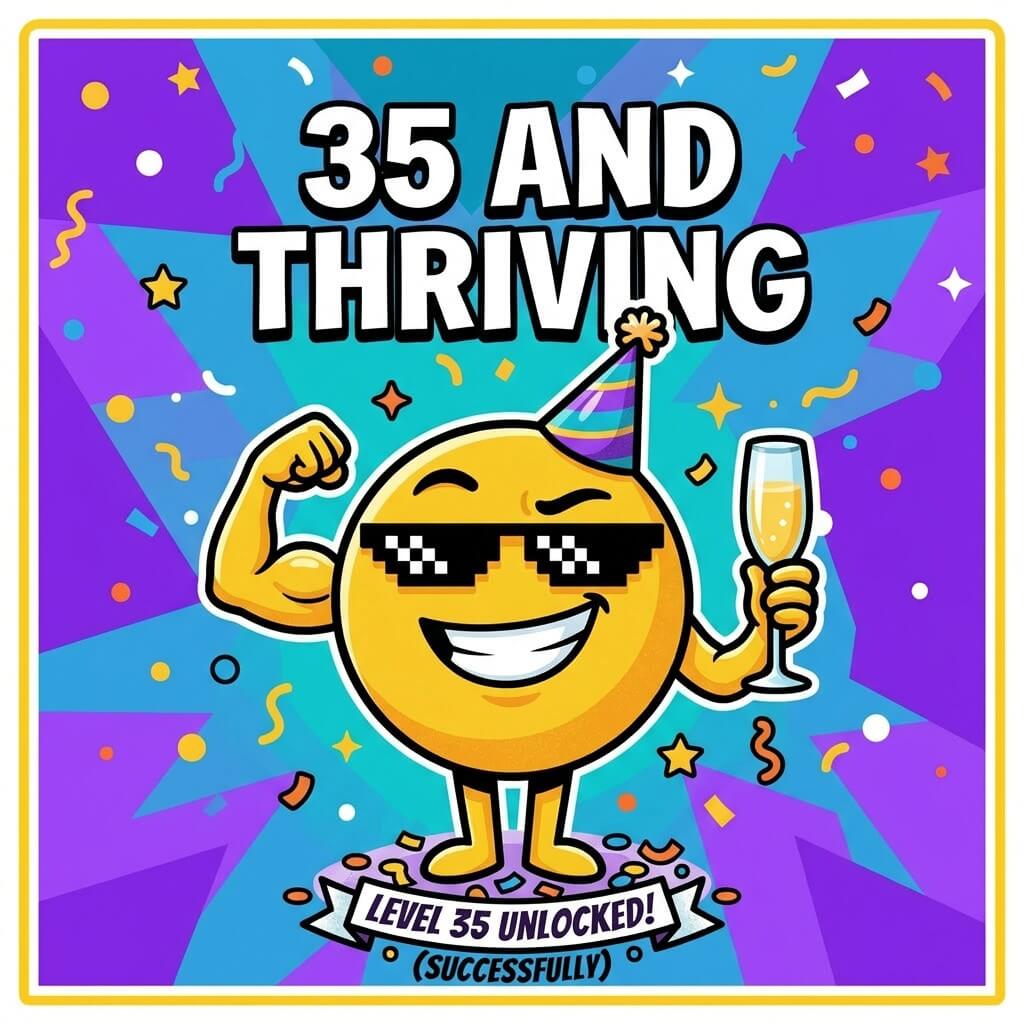 35th birthday meme