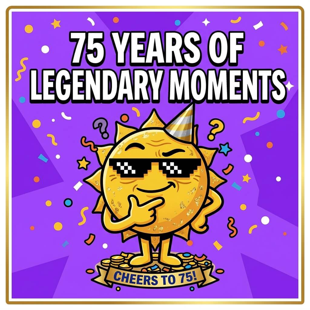 75th birthday meme