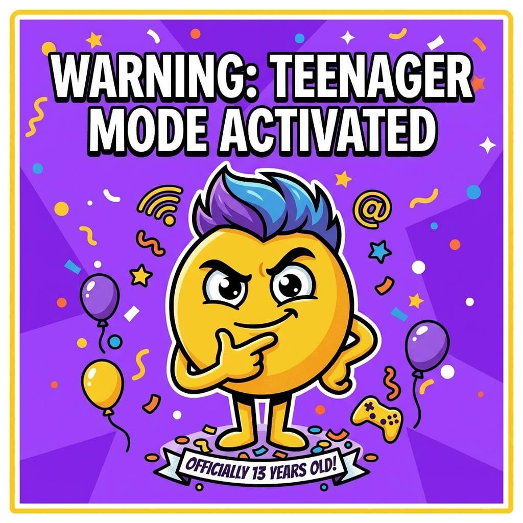 13th birthday meme