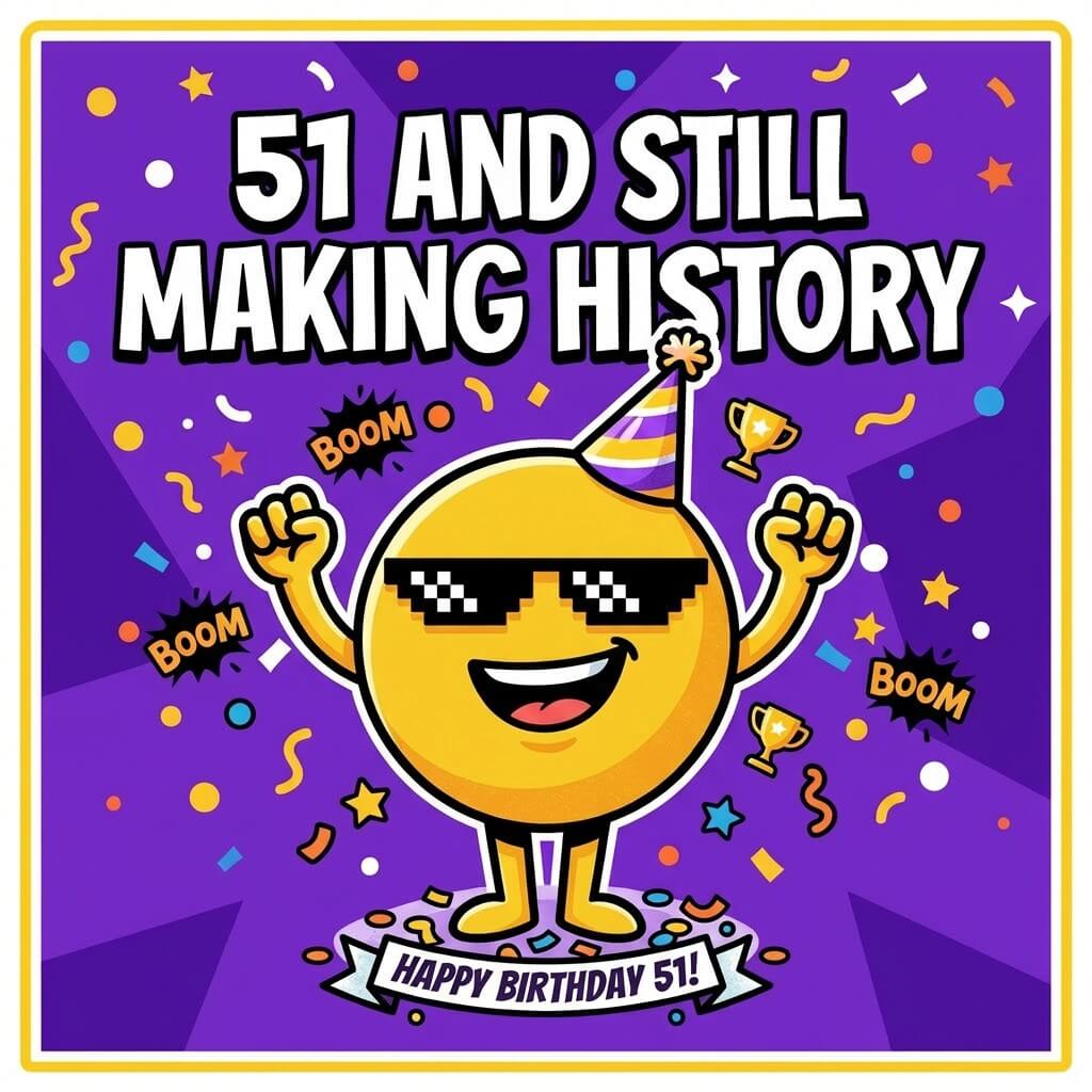 51st birthday meme