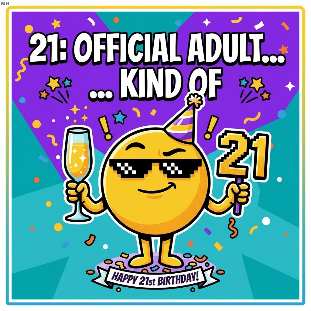 21st birthday memes