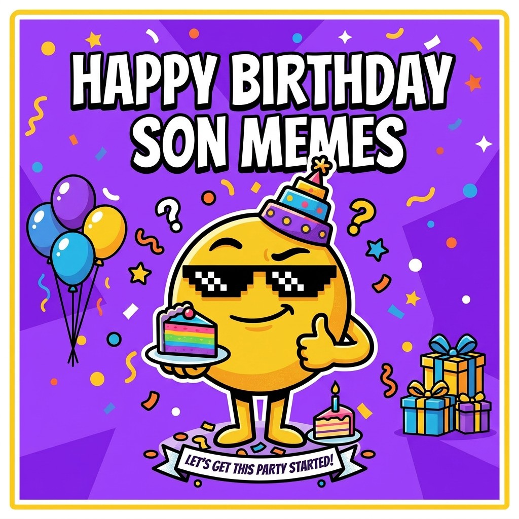 Happy Birthday Son Memes