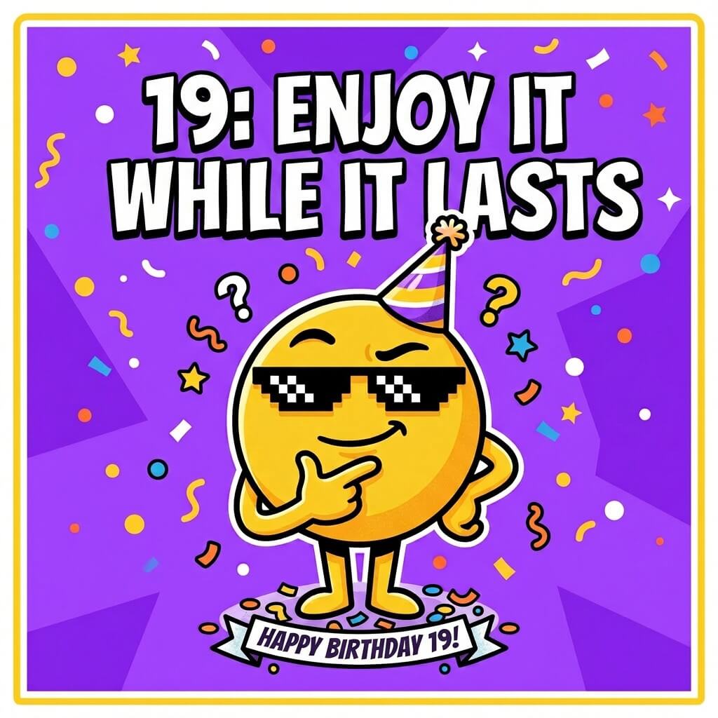 19th birthday meme