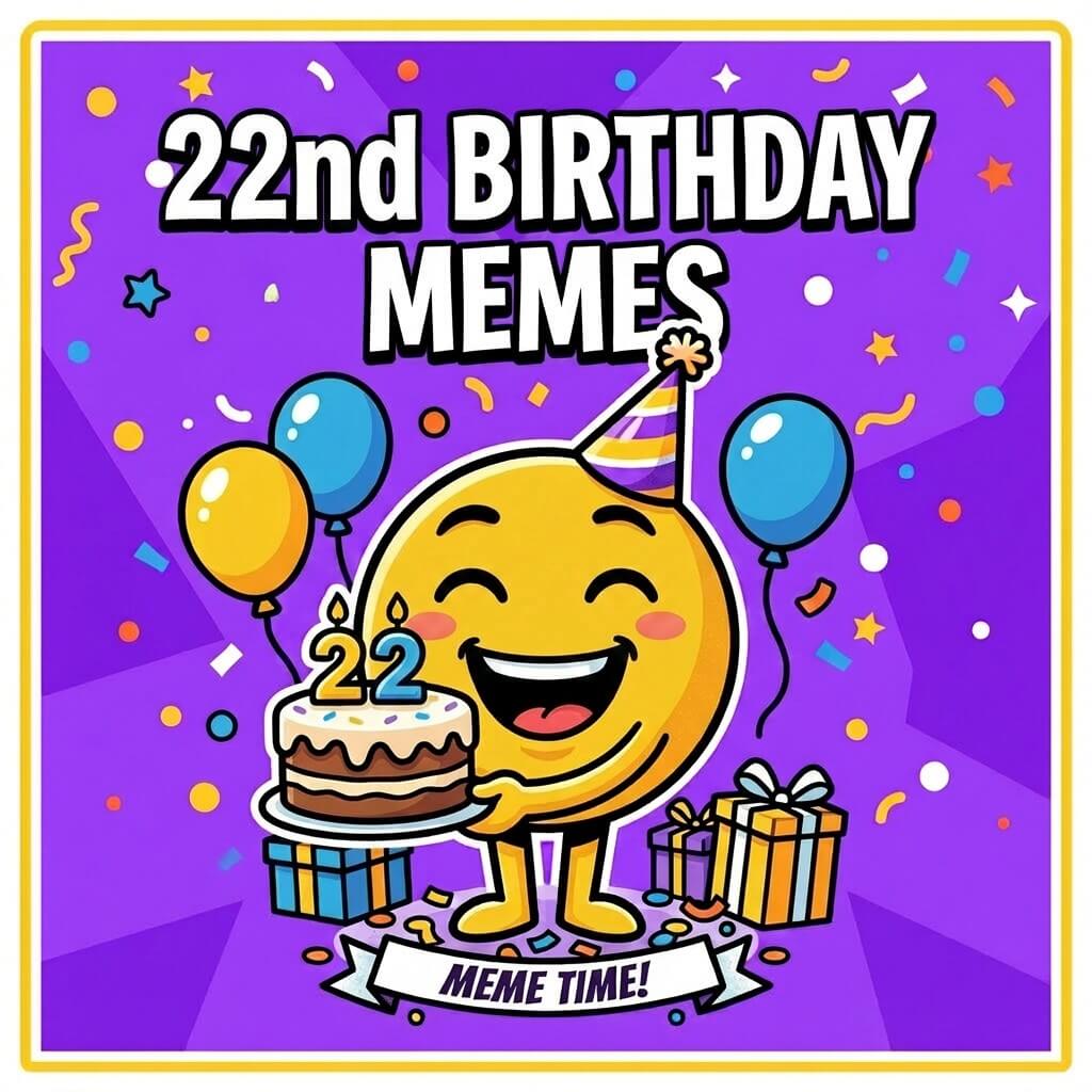 22nd birthday meme