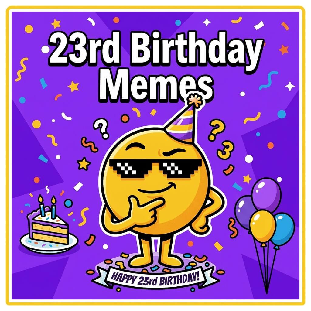 23rd birthday meme