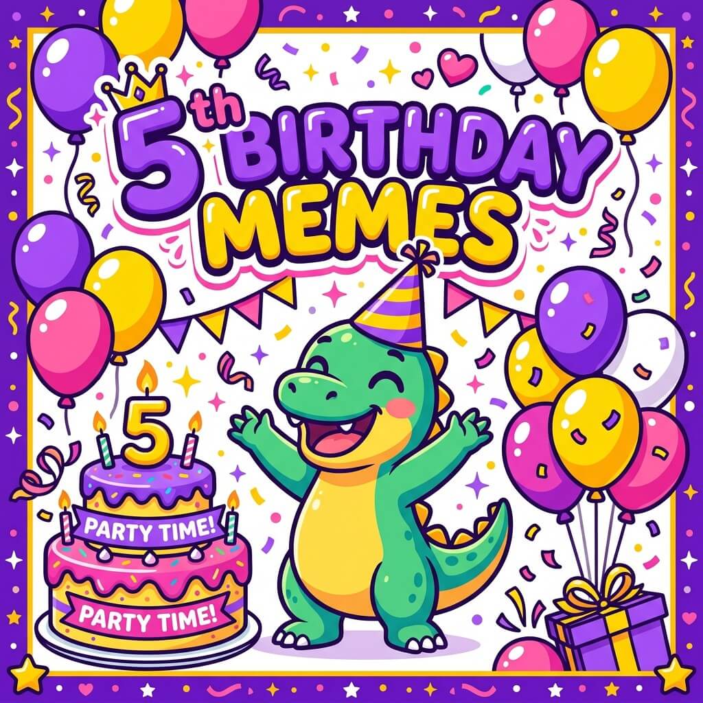5th birthday meme