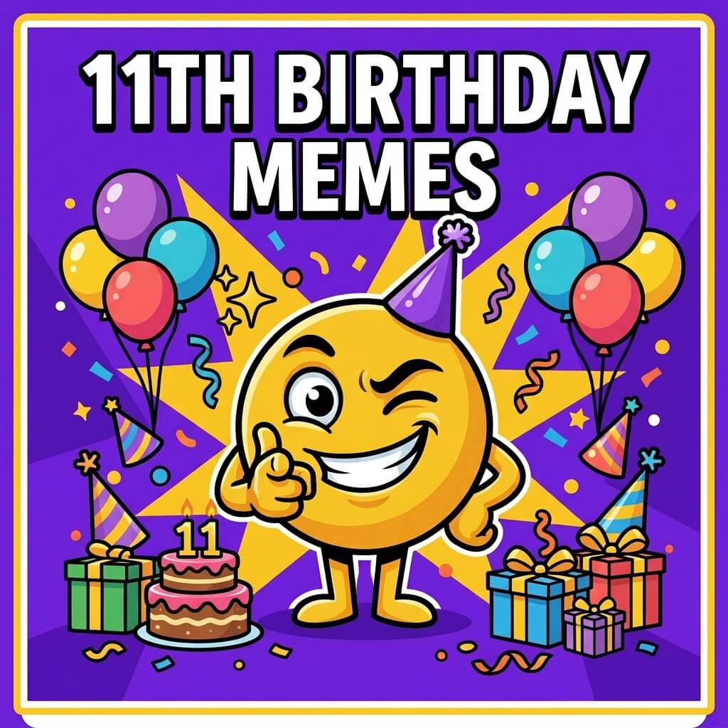 11th birthday meme