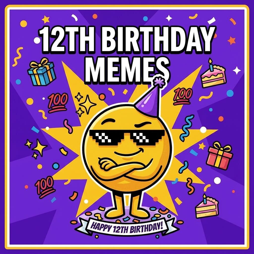 12th birthday meme