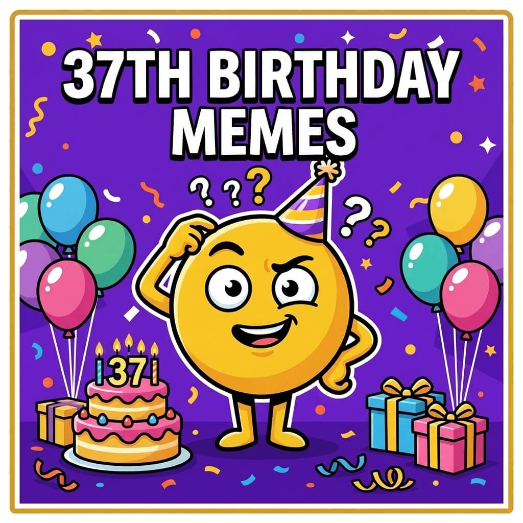 37th birthday meme