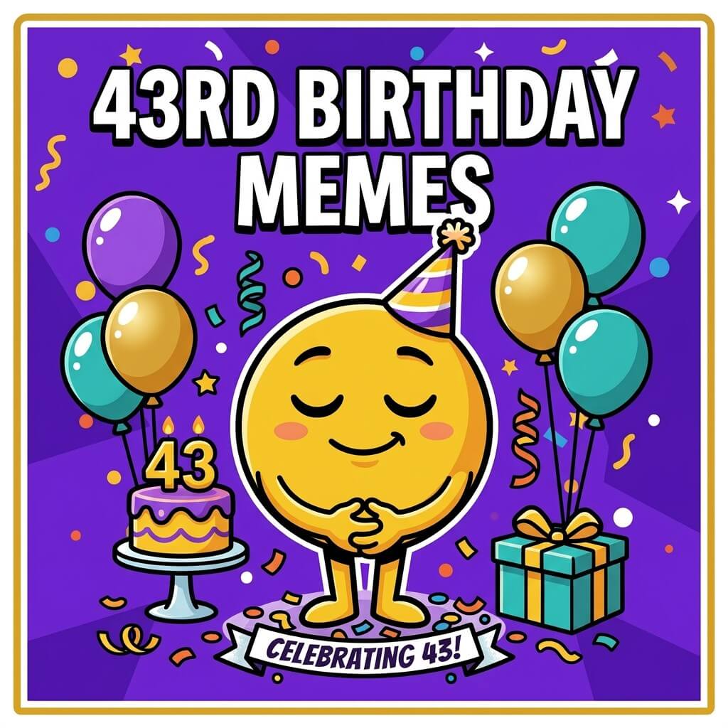 43rd birthday meme