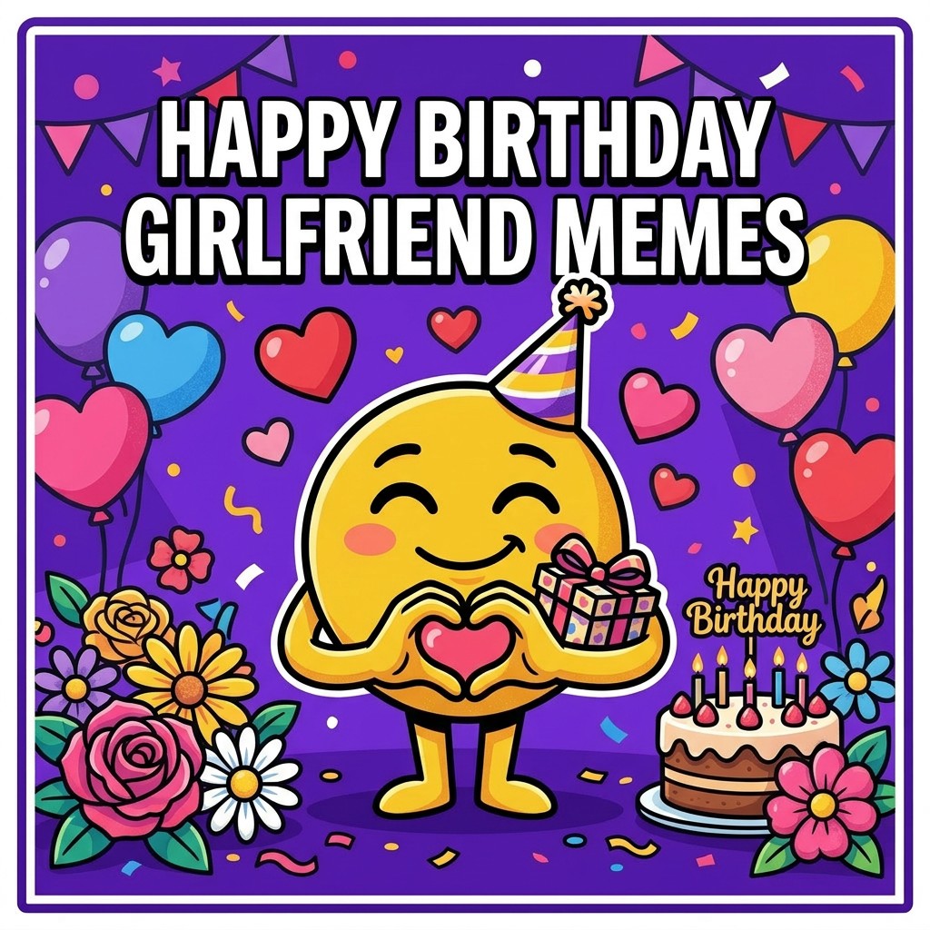 happy birthday girlfriend meme