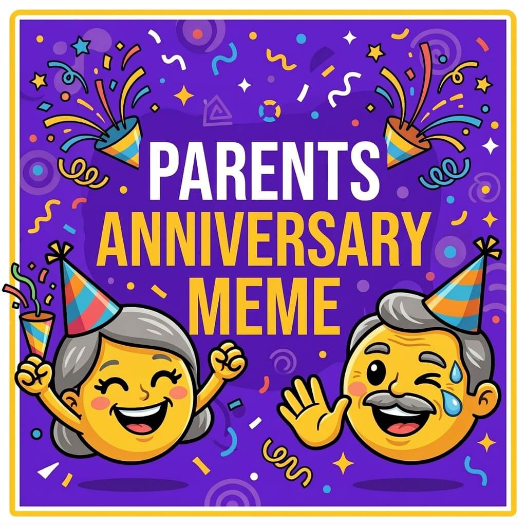 Parents Anniversary Memes