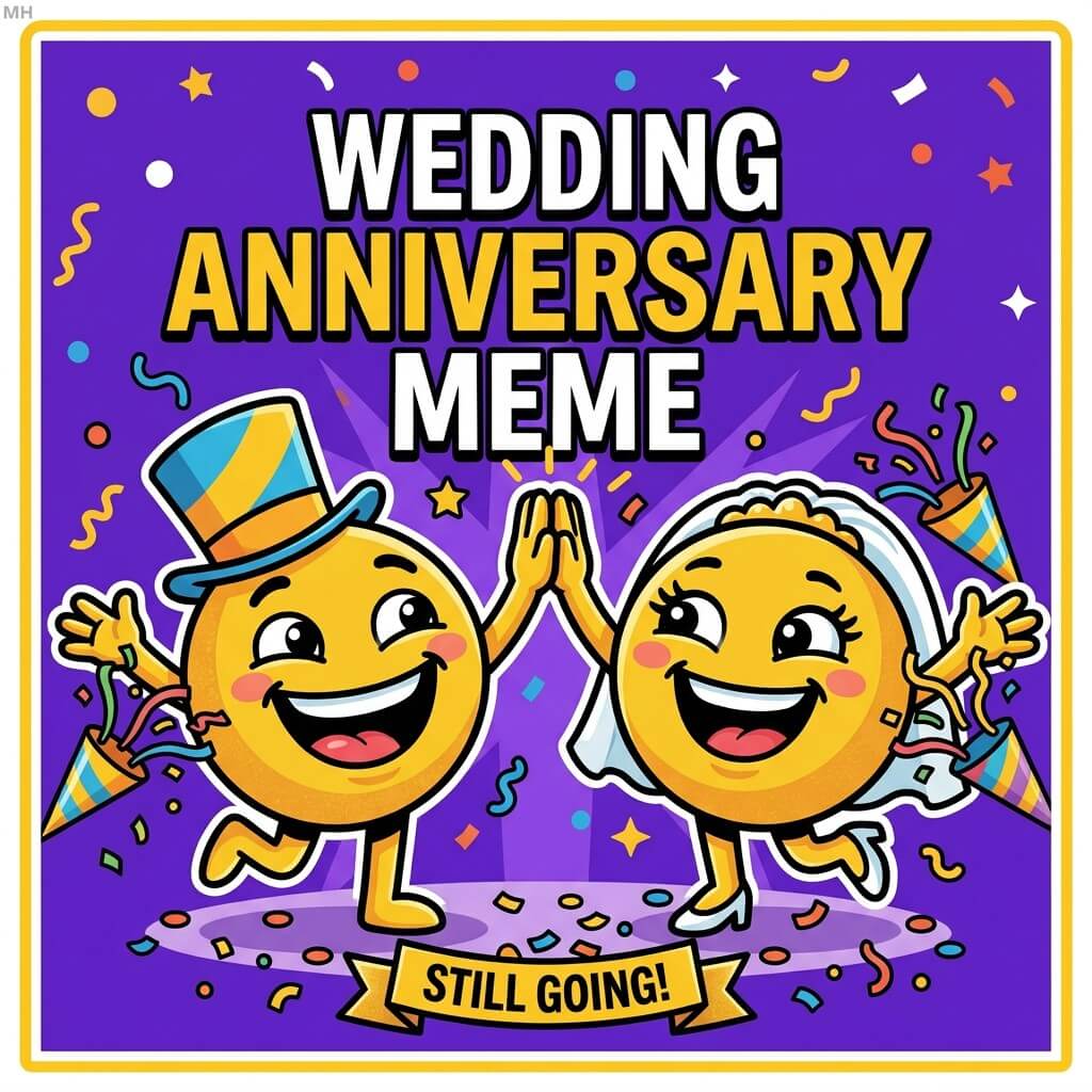 Wedding Anniversary Memes