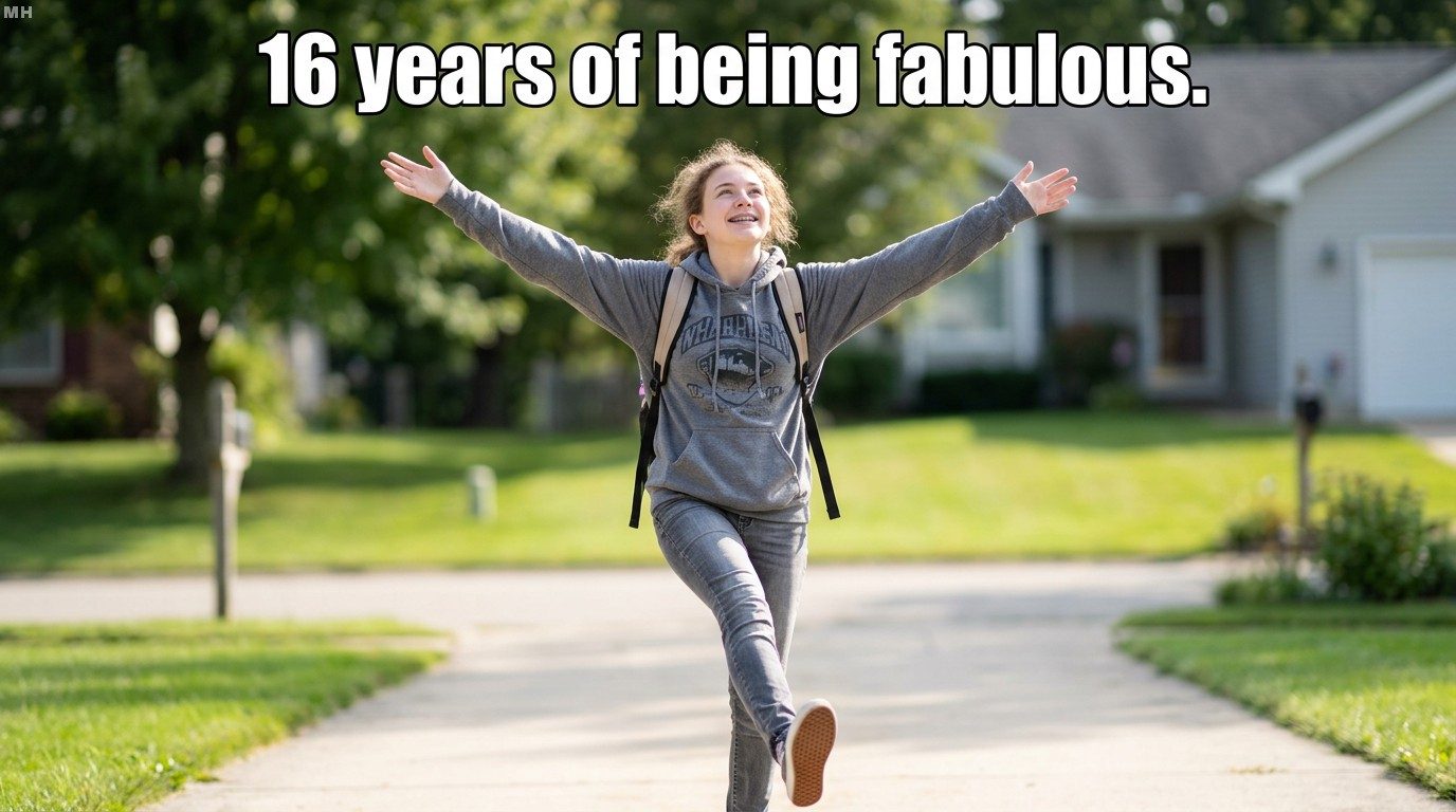 16 Years of Being Fabulous Meme