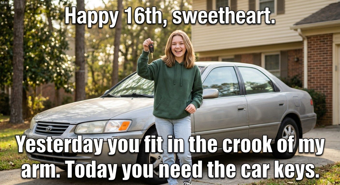 She Was Tiny, Now She Is 16 Meme