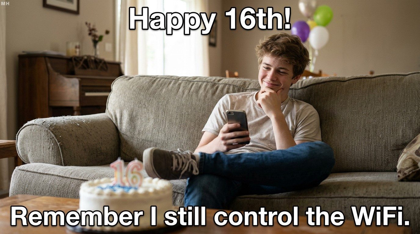 I Still Control the WiFi Meme
