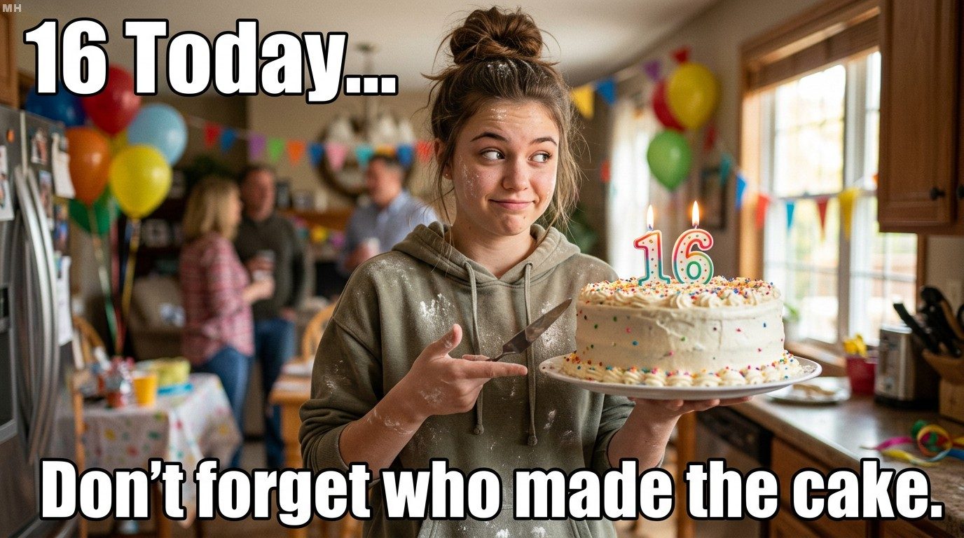 Don’t Forget Who Made the Cake Meme