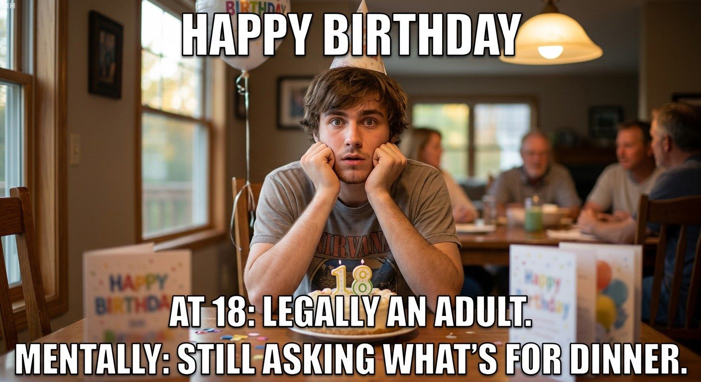 Legally Adult Mentally Hungry Meme