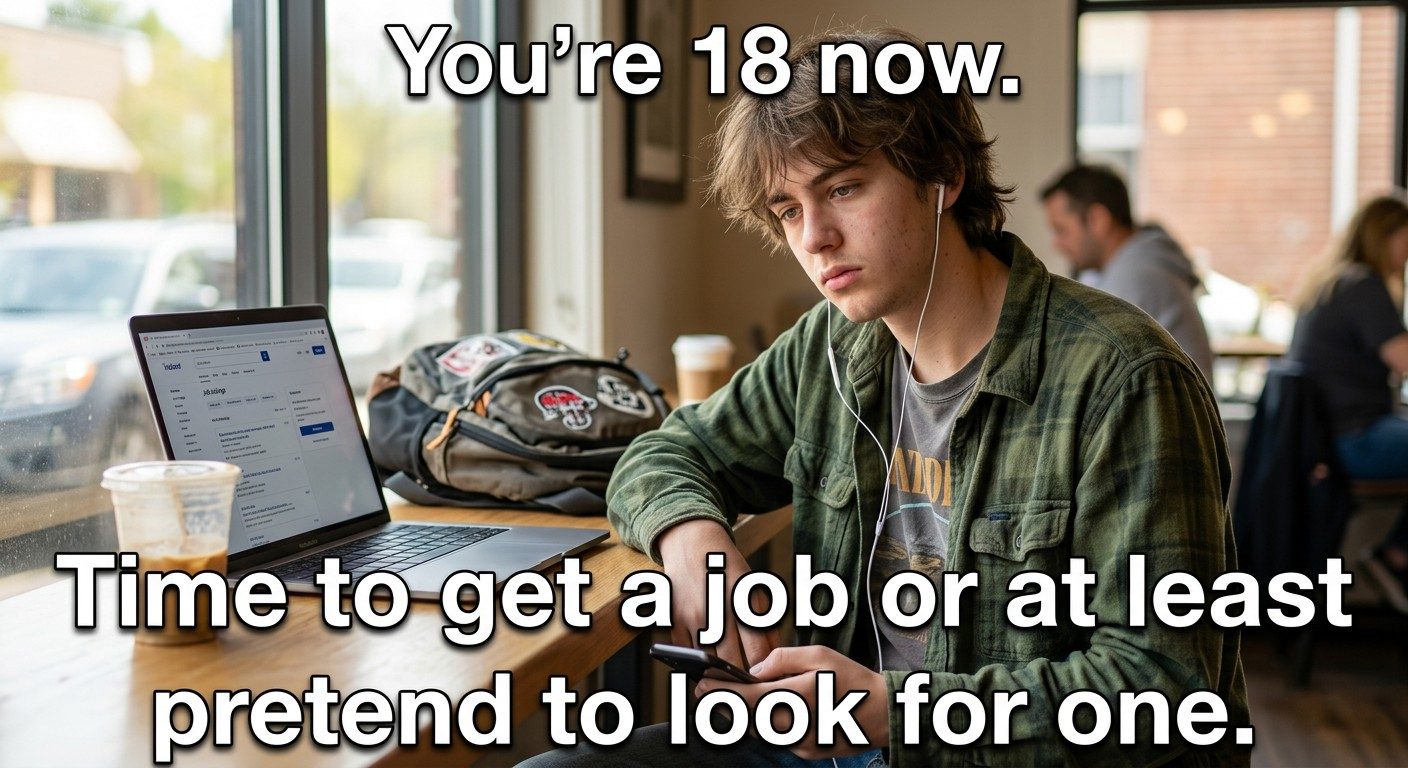 Job Search Energy Meme