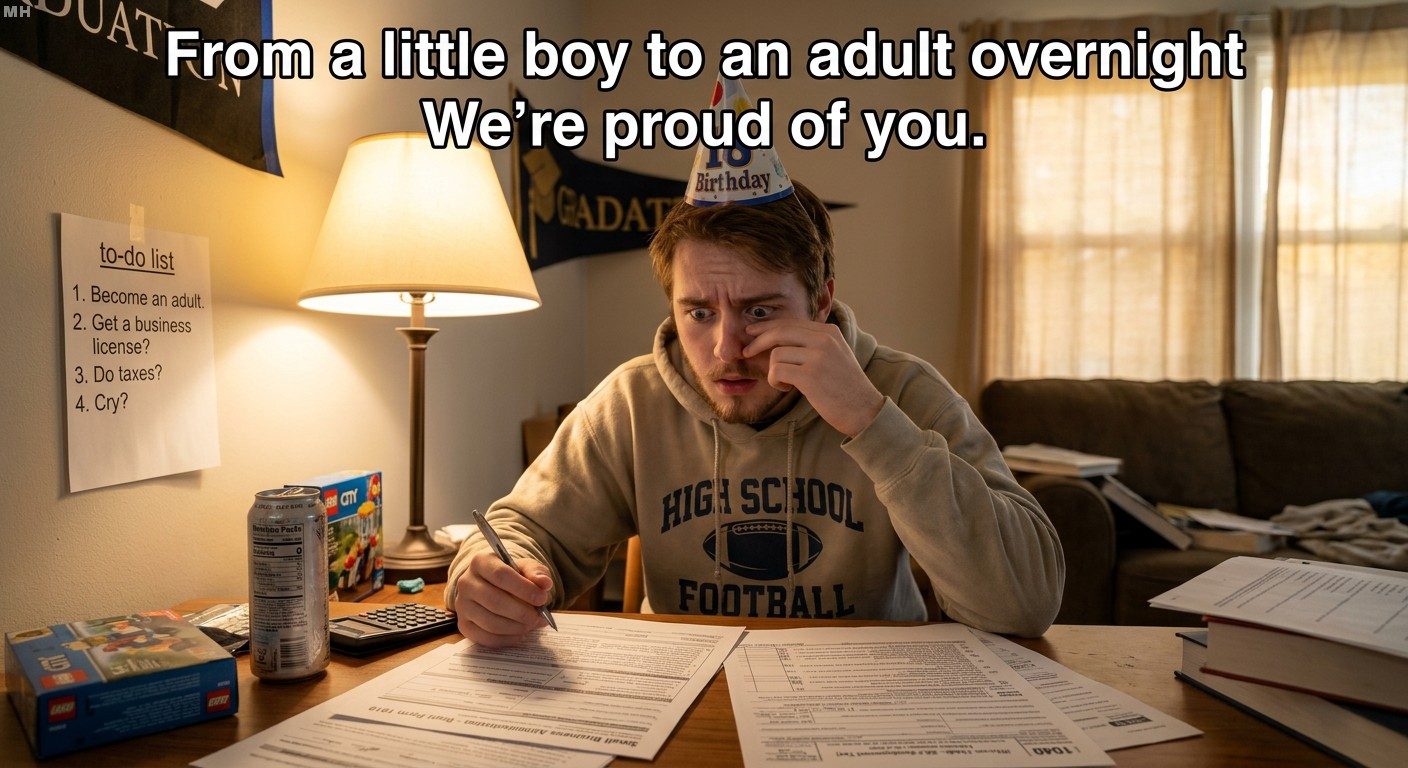 Overnight into an Adult Proud Meme