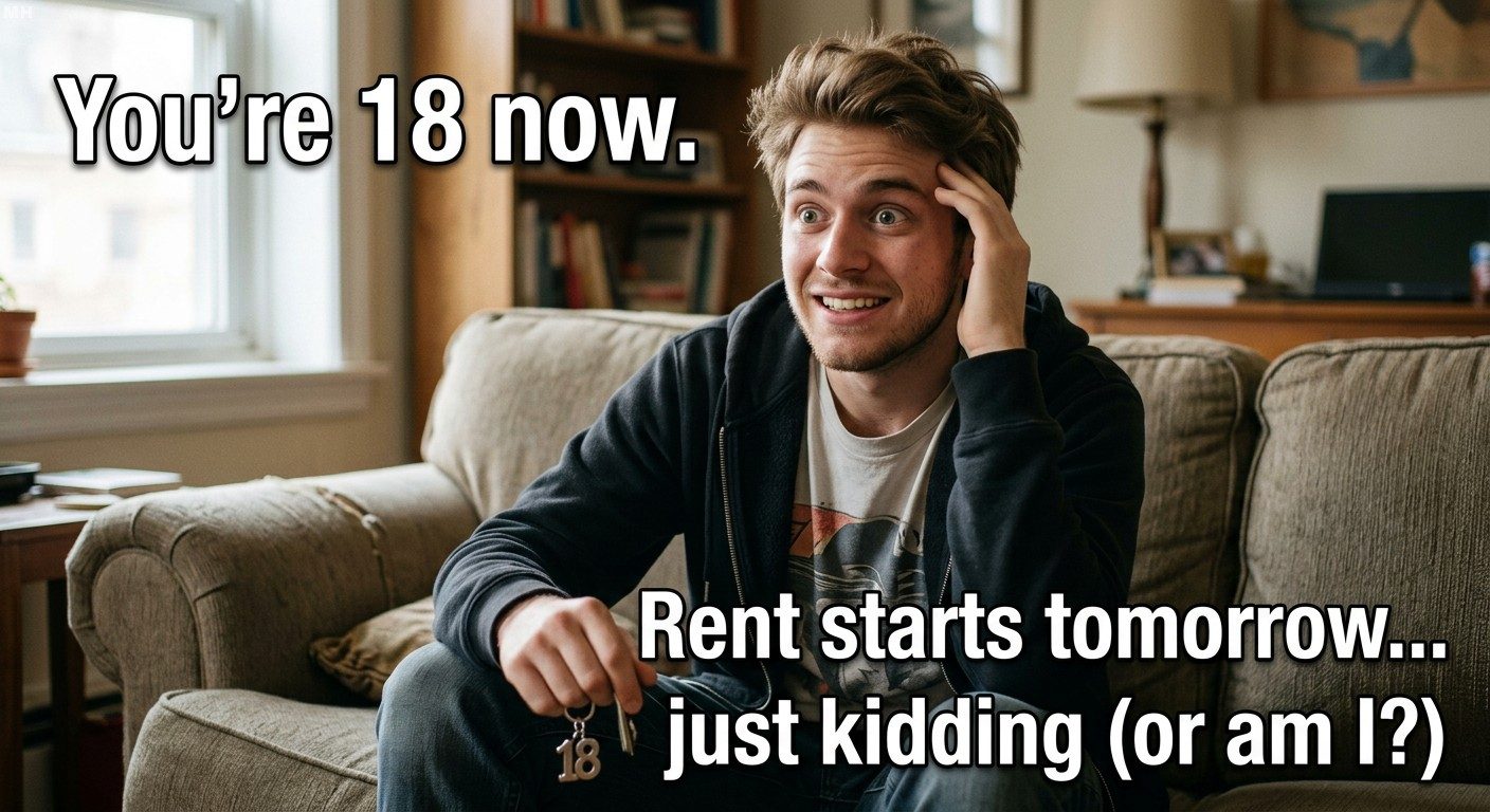 Rent Starts Tomorrow Joke Meme