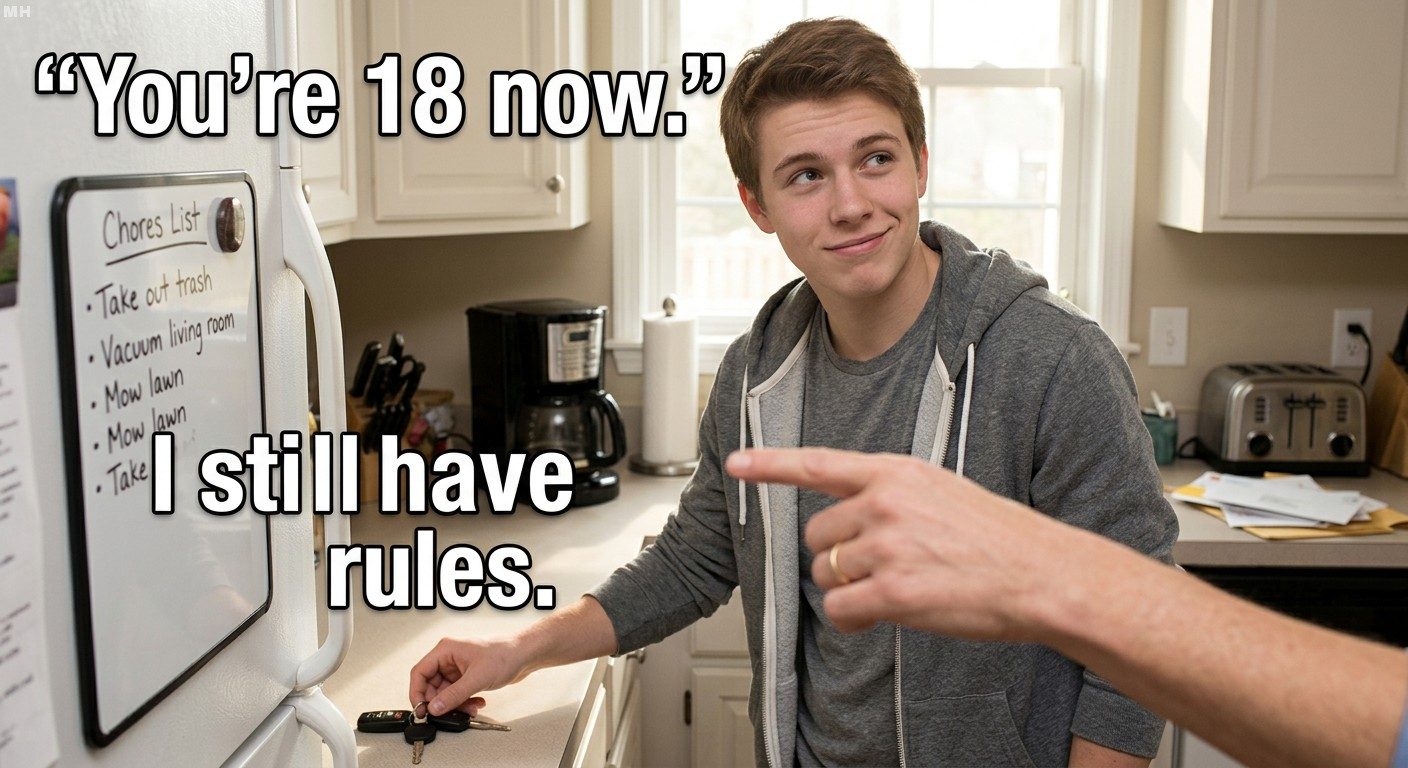 Rules Still Apply at 18 Meme