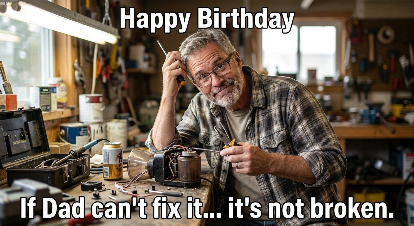If Dad Can't Fix It Meme