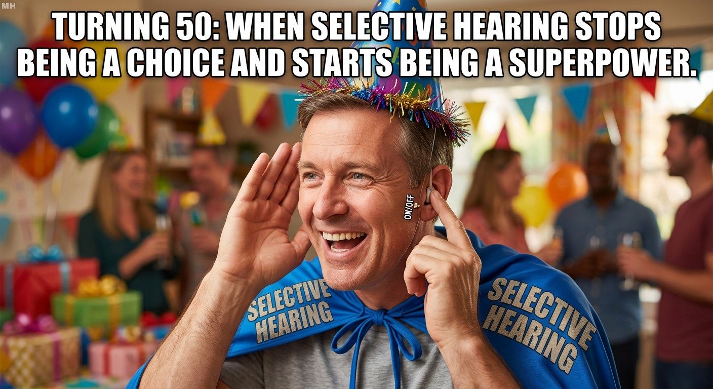 Selective Hearing Superpower At 50 Meme