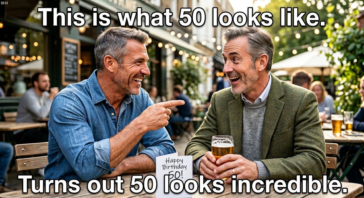 This Is What 50 Looks Like Confidence Birthday Meme