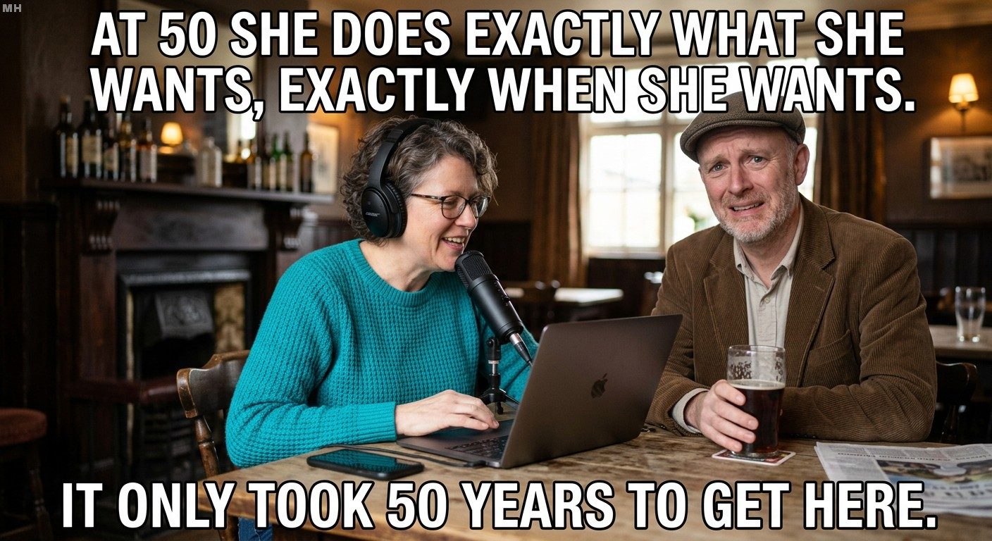 On Her Own Terms At Last, Funny Women Turning 50 Meme
