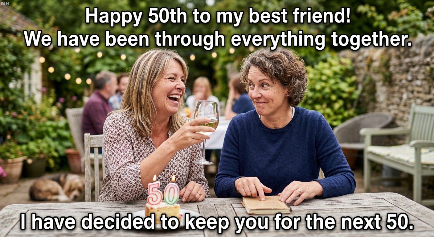 Decided To Keep You For The Next 50, Best Friend Verdict Meme