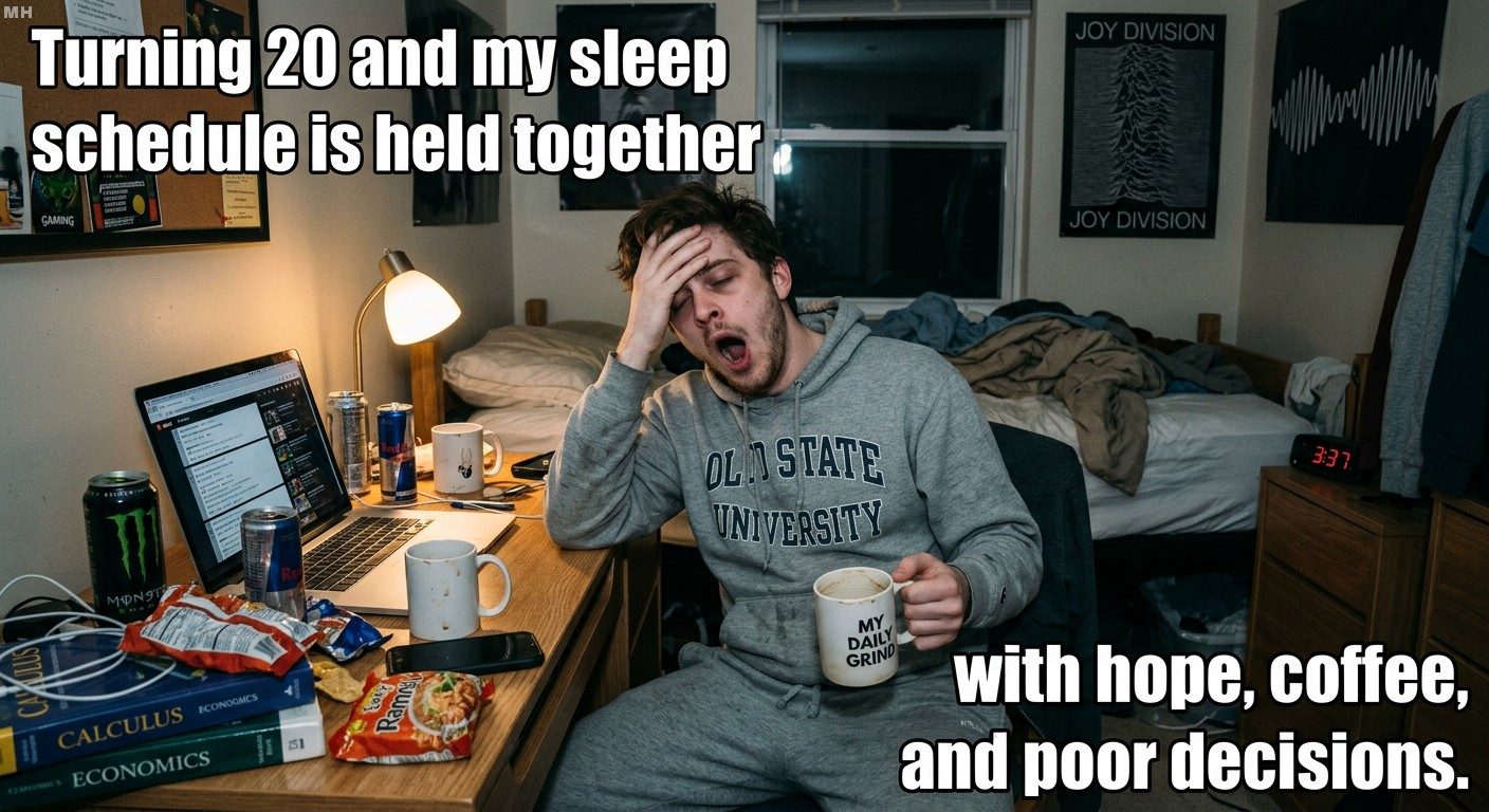 Sleep Schedule Chaos Meme