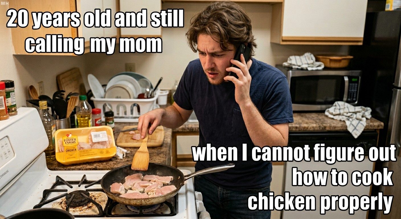 Still Calling Mom Meme