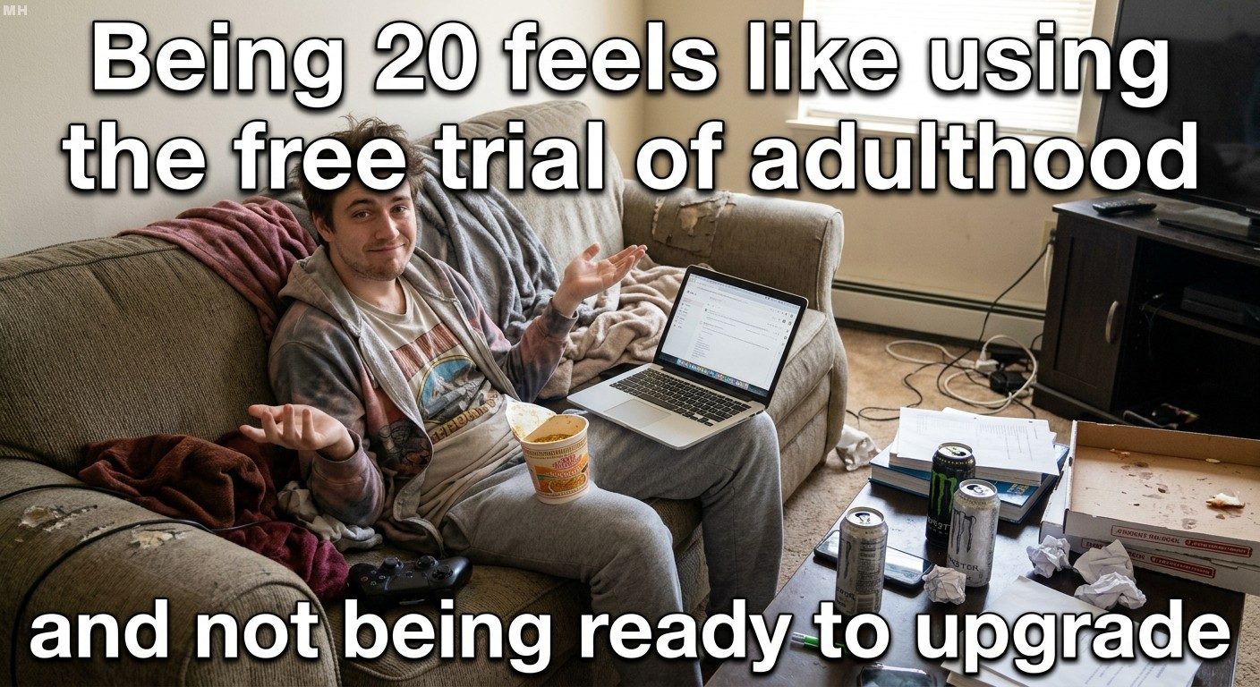 Free Trial Adulting Meme