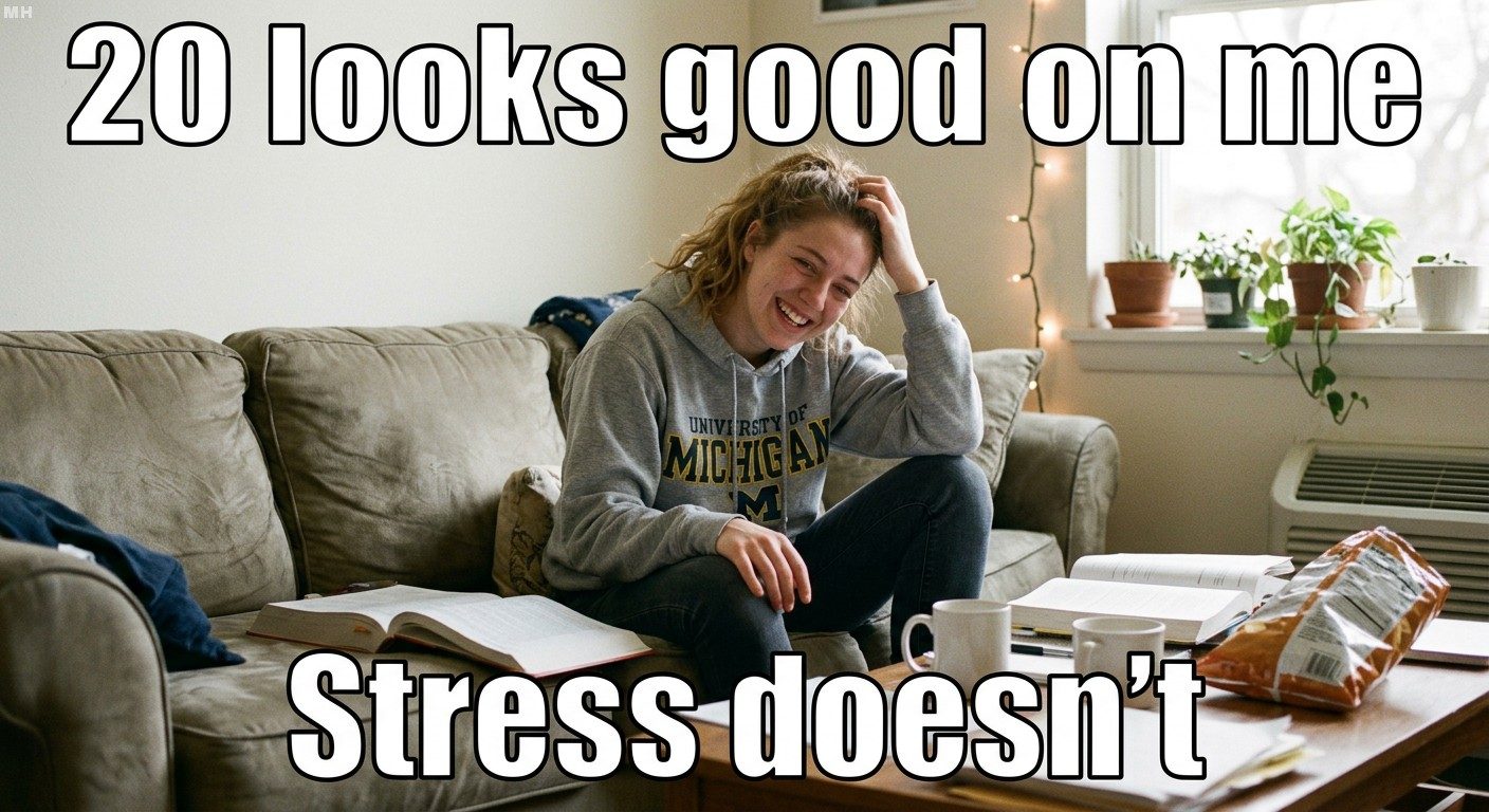 20 Looks Good, Stress Does Not meme