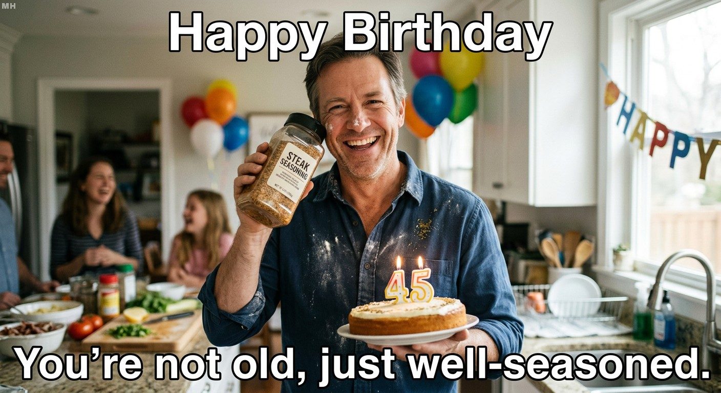 Well Seasoned Man Meme
