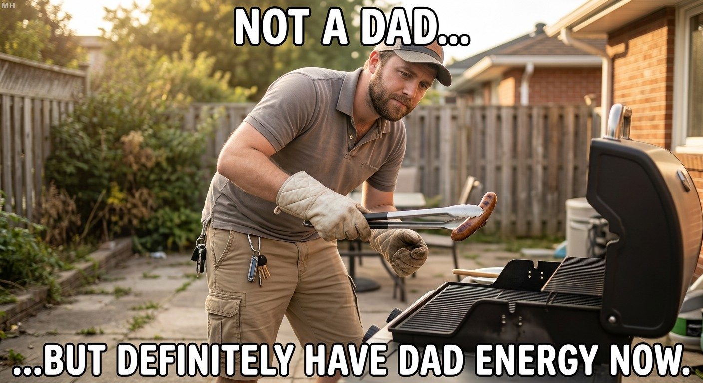 Unofficial dad energy meme
