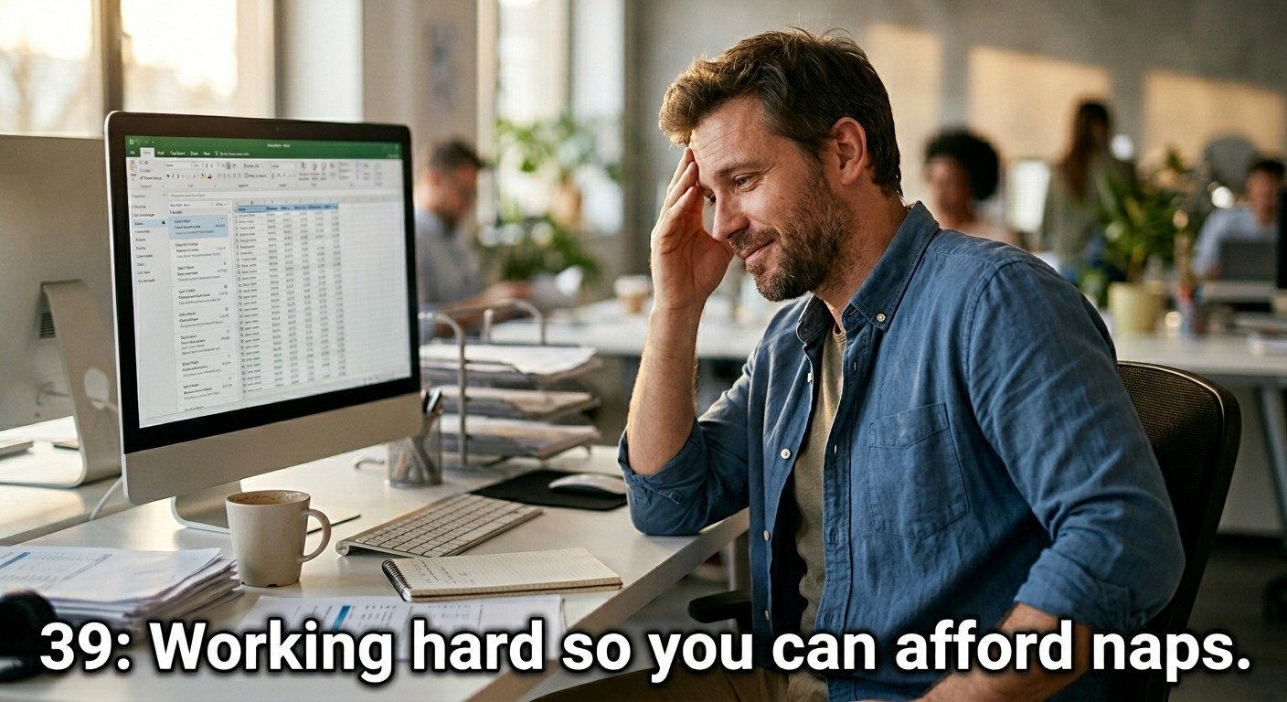 Working Hard for the Naps Meme