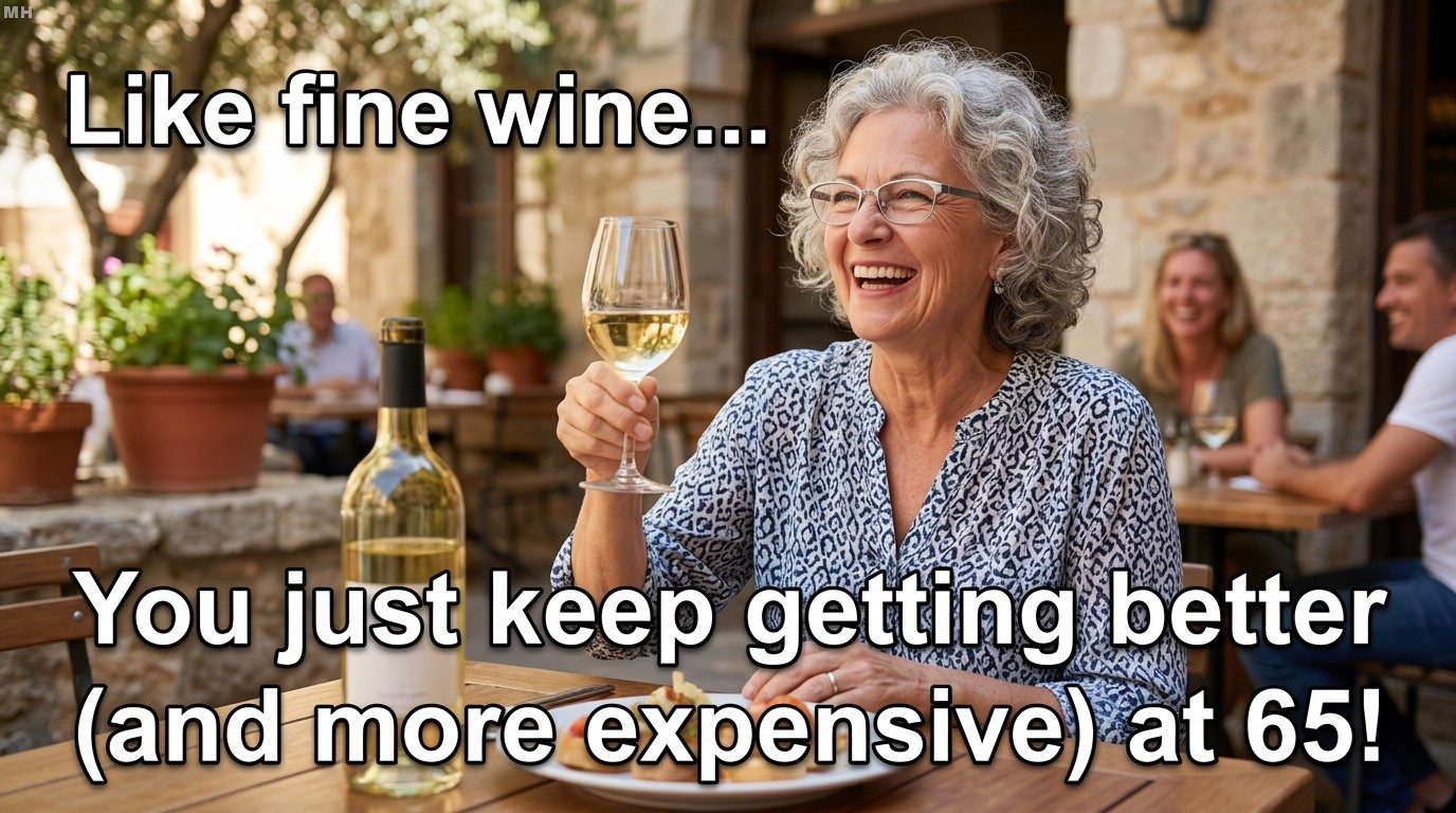 Aged like fine wine birthday meme