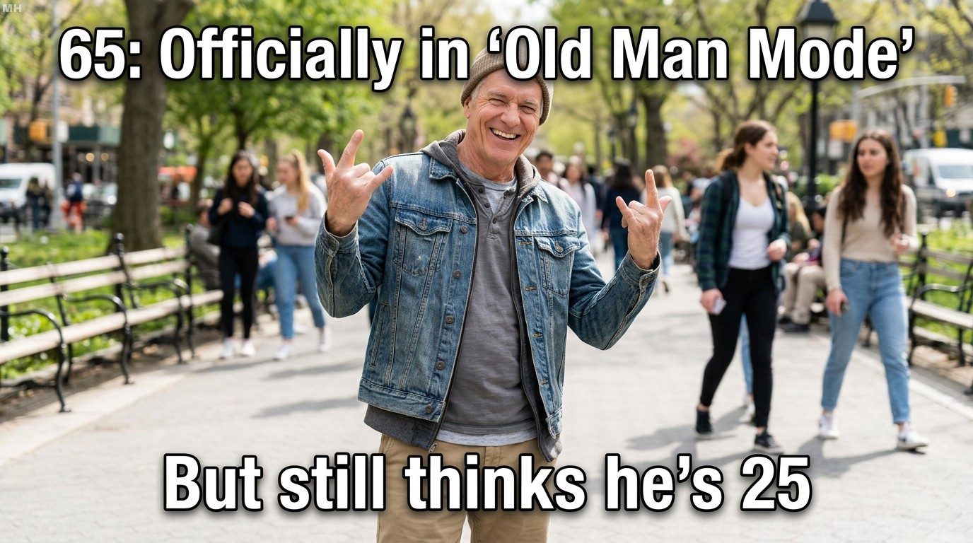 Old man mode activated meme