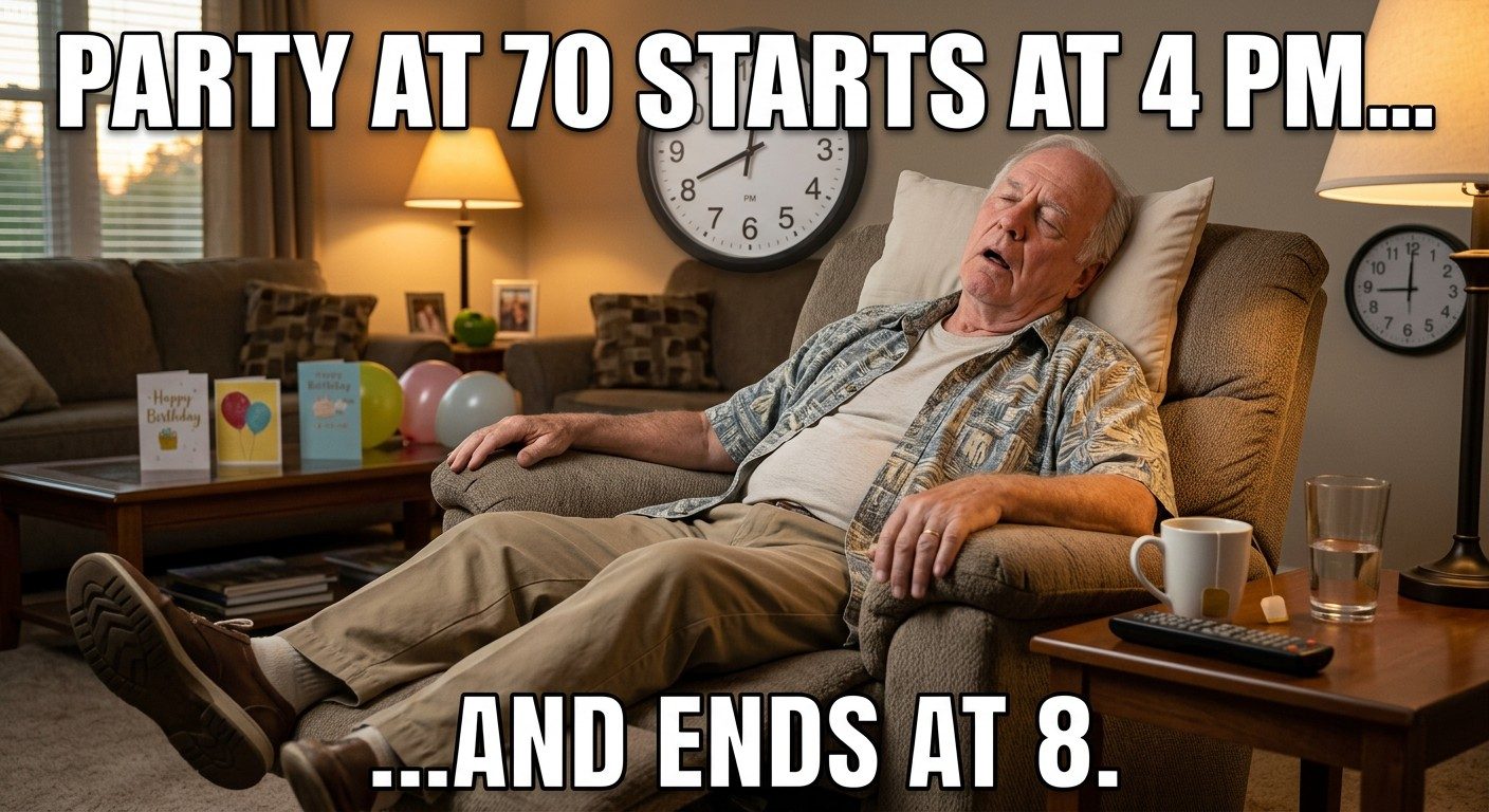 Party Ends At 8 Pm Meme