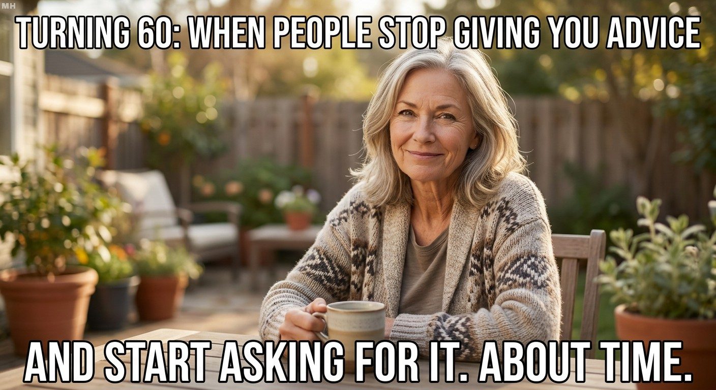 About time people ask for advice meme