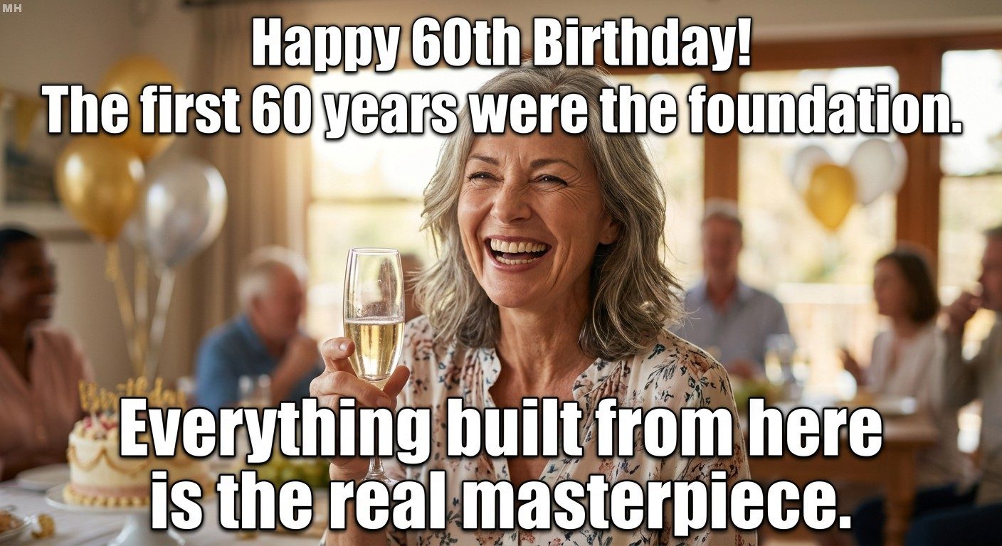 First 60 years were the foundation meme