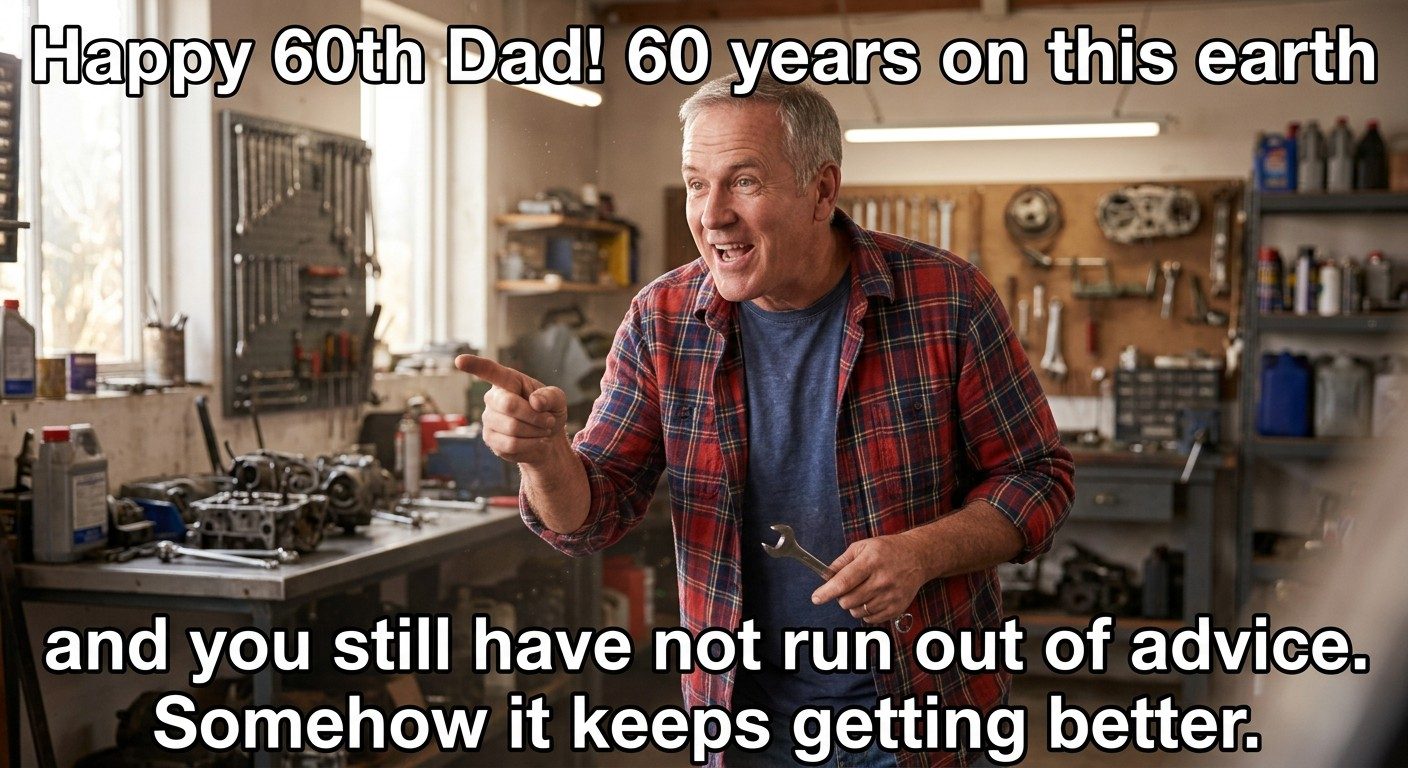 Still has not run out of advice meme