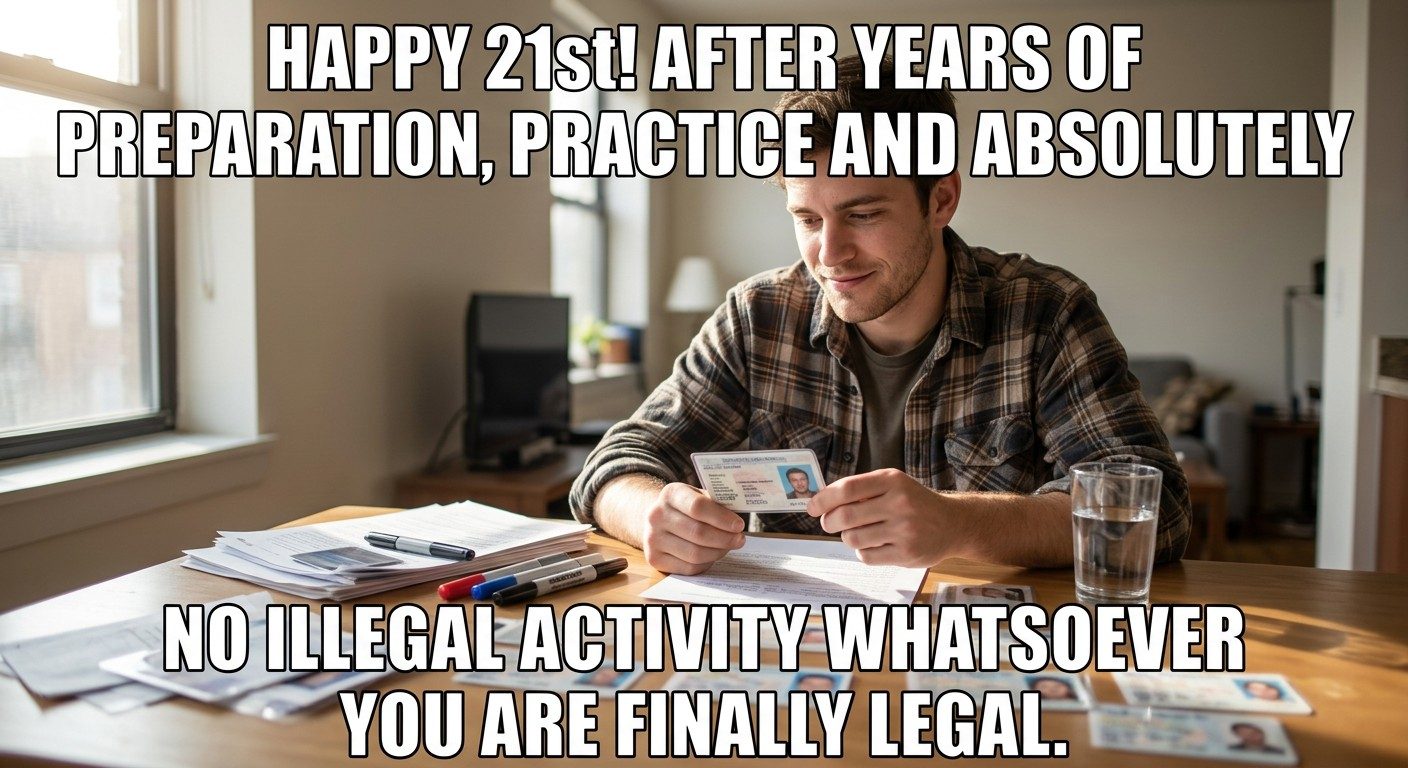 Finally legal, nothing suspicious meme