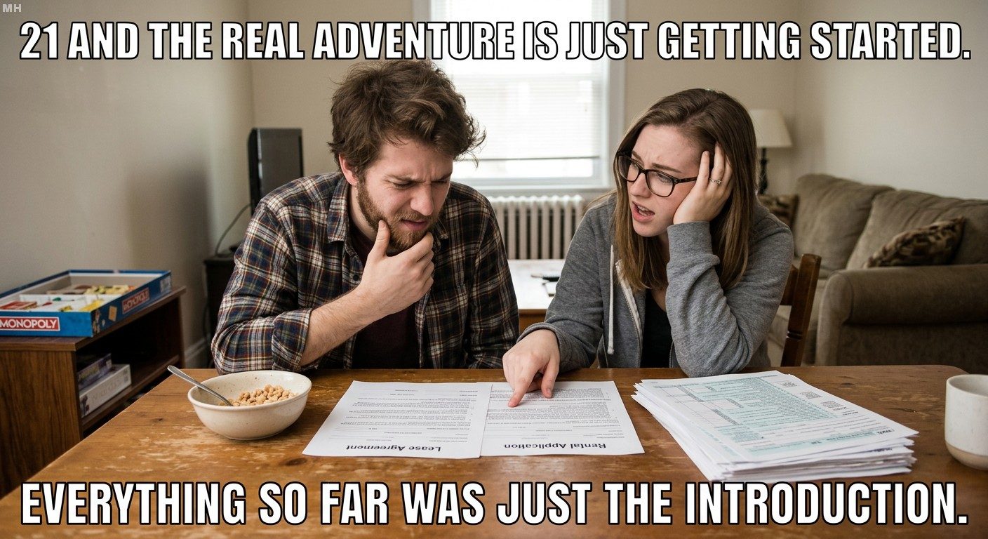 First 21 years were the introduction meme