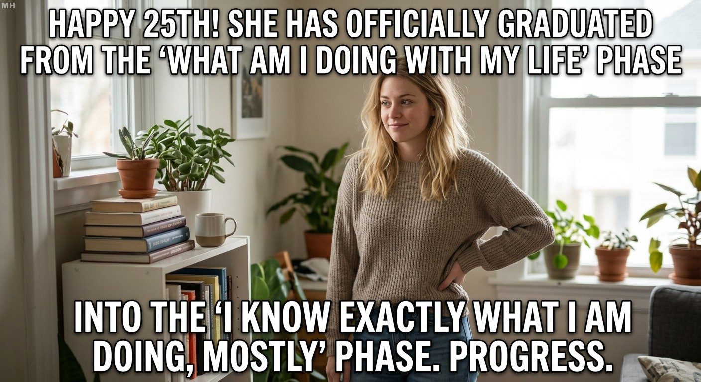 Graduated to mostly knowing now meme