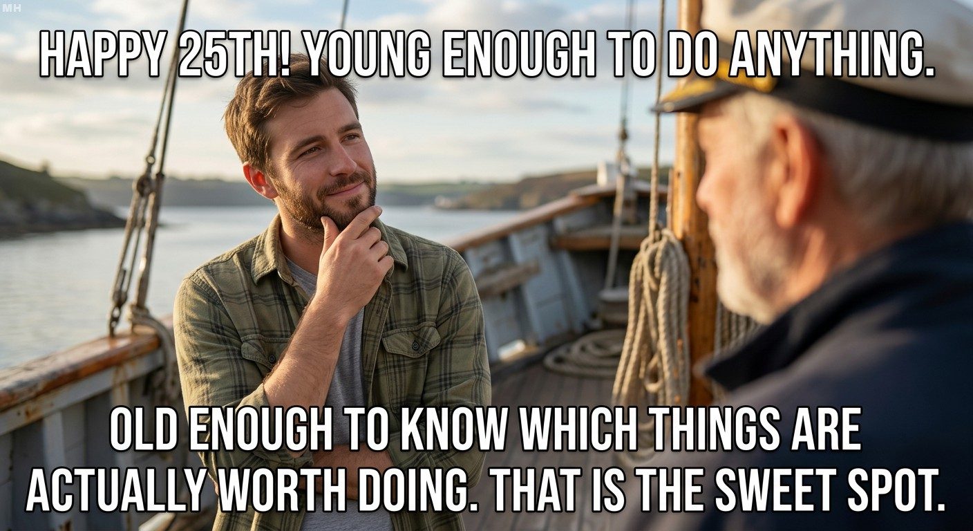 Young enough, finally picking right meme