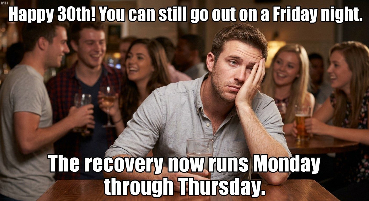 Friday recovery now runs all week meme