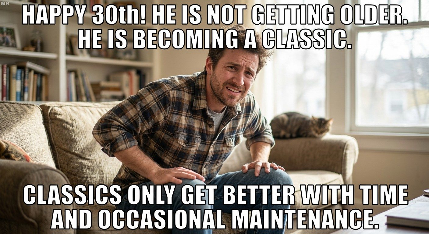 Not older, becoming a classic meme